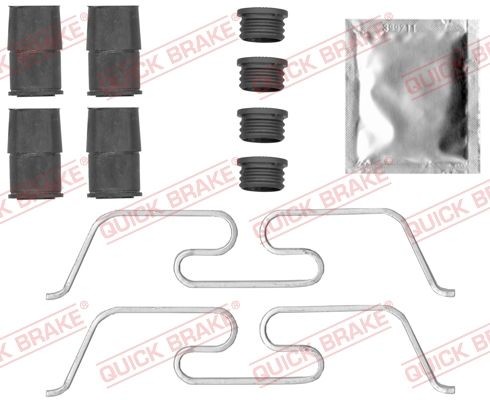 Land Rover Accessory Kit, disc brake pads QUICK BRAKE 109-0050 at a good price