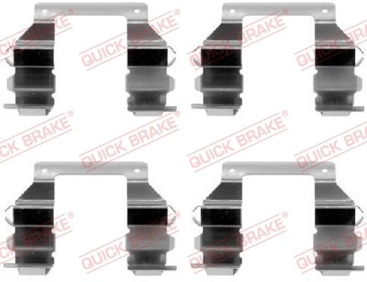 QUICK BRAKE Brake pad fitting kit 109-1103 buy