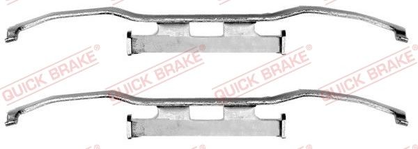Great value for money - QUICK BRAKE Accessory Kit, disc brake pads 109-1213