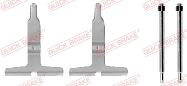 QUICK BRAKE 109-1217 Brake pad fitting kit