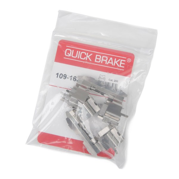 QUICK BRAKE Kit d'accessoires, plaquette de frein à disque TOYOTA 109-1631