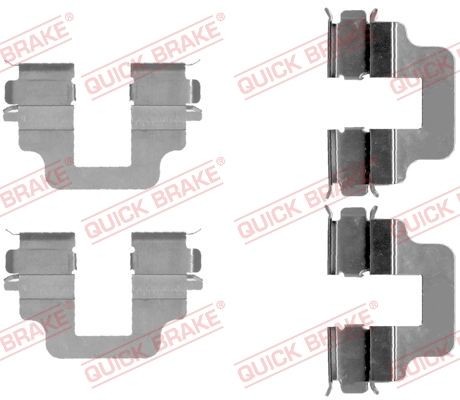 QUICK BRAKE 109-1712 Brake pad fitting kit