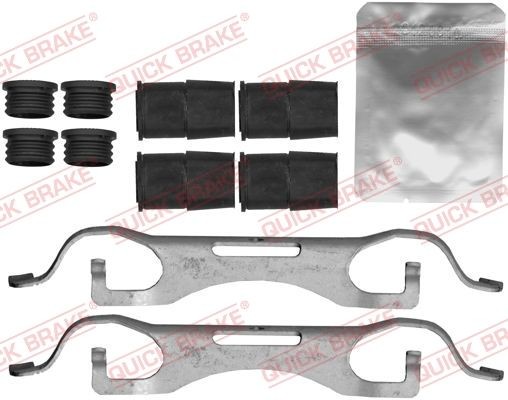QUICK BRAKE 109-1887 FORD USA Brake pad fitting kit in original quality