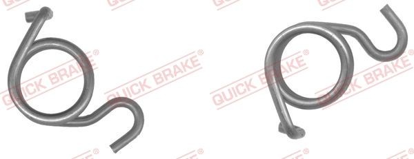 Original QUICK BRAKE Handbrake brake pads 113-0503 for VW POLO