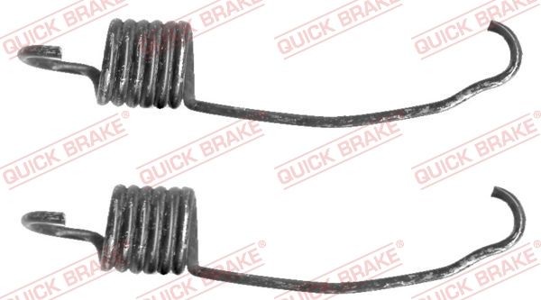 Original 113-0505 QUICK BRAKE Emergency brake pads VW