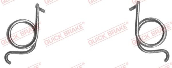 Original 113-0506 QUICK BRAKE Handbrake pads IVECO
