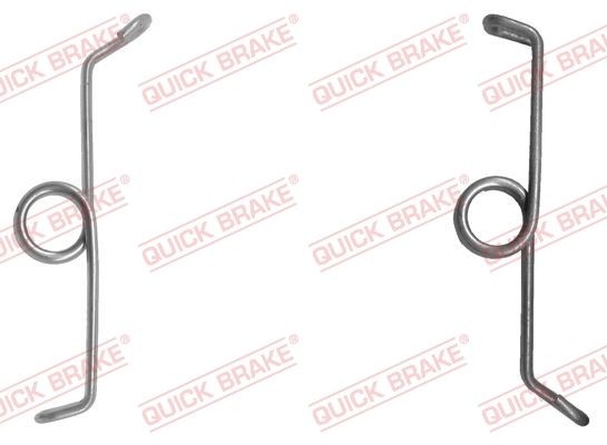 Great value for money - QUICK BRAKE Repair Kit, parking brake handle (brake caliper) 113-0510