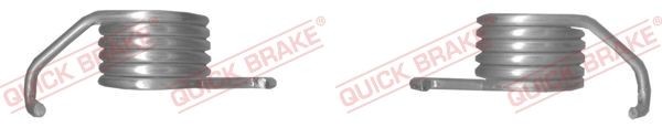 Great value for money - QUICK BRAKE Repair Kit, parking brake handle (brake caliper) 113-0517