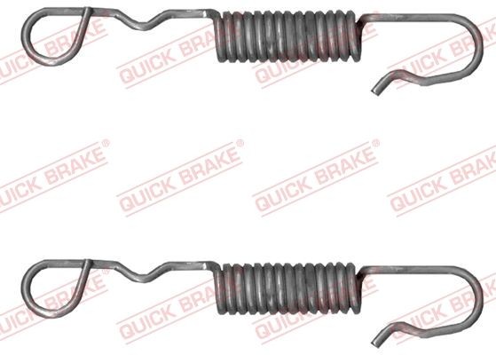 Original QUICK BRAKE Emergency brake pads 113-0518 for OPEL MERIVA