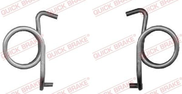 QUICK BRAKE 113-0520 Repair Kit, parking brake handle (brake caliper) MAZDA experience and price
