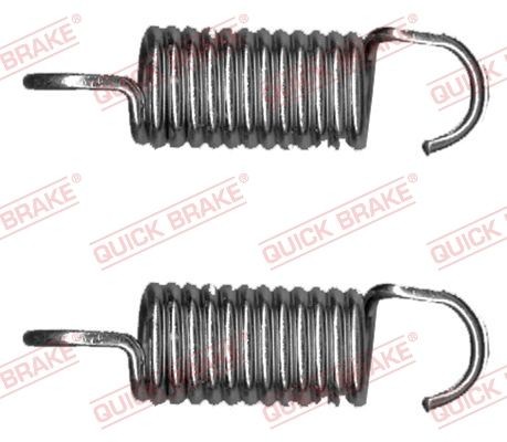 Original QUICK BRAKE Handbrake brake pads 113-0521 for OPEL MERIVA