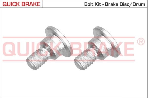 Great value for money - QUICK BRAKE Bolt, brake disc 11660K