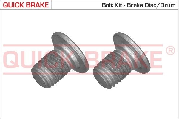 Original QUICK BRAKE Brake disc bolt 11661K for HONDA CIVIC