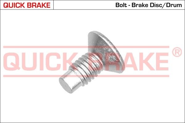QUICK BRAKE 11663 Bolt, brake disc 8200787033