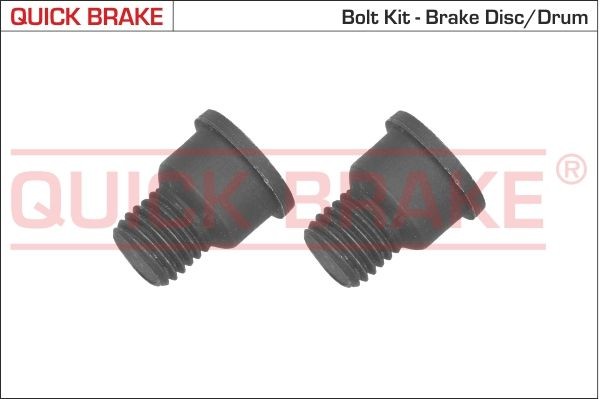 QUICK BRAKE 11664K PORSCHE Bolt, brake disc in original quality