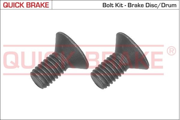 Original QUICK BRAKE Brake disc bolt 11665K for FORD FIESTA
