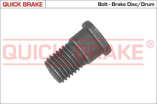QUICK BRAKE 11666 Bolt, brake disc 46849187