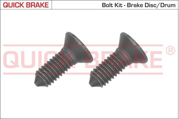 Ford FIESTA Bolt, brake disc 14644872 QUICK BRAKE 11667K online buy