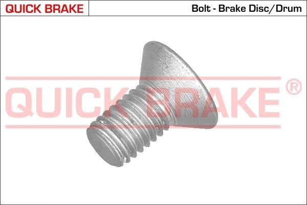 QUICK BRAKE 11669 Bolt, brake disc 07136772426