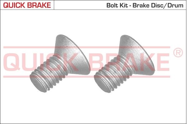 Original 11669K QUICK BRAKE Bolt, brake disc SKODA