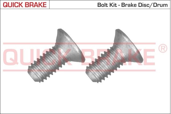 Peugeot RIFTER Brake system parts - Bolt, brake disc QUICK BRAKE 11671K