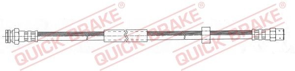 QUICK BRAKE 375 mm, M10x1, with internal thread Length: 375mm, Thread Size 1: M10x1, Thread Size 2: M10x1 Brake line 22.408 buy