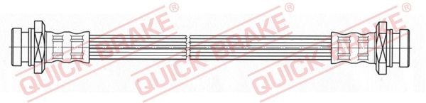 QUICK BRAKE 283 mm, M10x1, with internal thread Length: 283mm, Thread Size 1: M10x1, Thread Size 2: M10x1 Brake line 25.020 buy