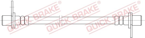 Great value for money - QUICK BRAKE Brake hose 25.074