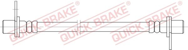 Original QUICK BRAKE Flexible brake hose 25.084 for PEUGEOT 4008