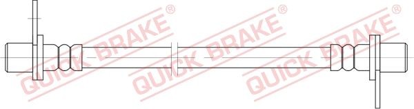 QUICK BRAKE 235 mm, M10x1, with internal thread Length: 235mm, Thread Size 1: M10x1, Thread Size 2: M10x1 Brake line 25.085 buy