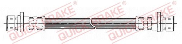 QUICK BRAKE 222 mm, M10x1, with internal thread Length: 222mm, Thread Size 1: M10x1, Thread Size 2: M10x1 Brake line 27.022 buy