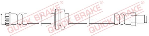 Original QUICK BRAKE Flexible brake line 32.126 for RENAULT SCÉNIC