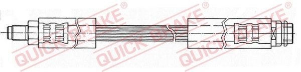 QUICK BRAKE 286 mm, M10x1, with internal thread, with external thread Length: 286mm, Thread Size 1: M10x1, Thread Size 2: M10x1 Brake line 32.404 buy