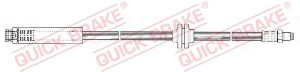 Fiat SCUDO Flexible brake pipe 14645616 QUICK BRAKE 35.907 online buy