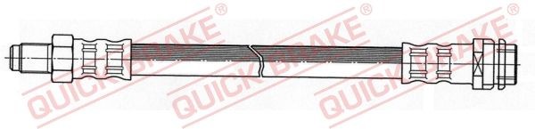 Mercedes CITAN Brake flexi hose 14645648 QUICK BRAKE 37.022 online buy