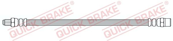 QUICK BRAKE 37055 Flexible brake hose BMW E61 525d 2.5 163 hp Diesel 2005 price