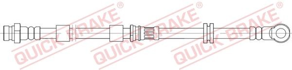 QUICK BRAKE 615 mm, with internal thread Length: 615mm Brake line 58.857 buy
