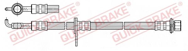 QUICK BRAKE 571 mm, with internal thread Length: 571mm Brake line 59.962 buy
