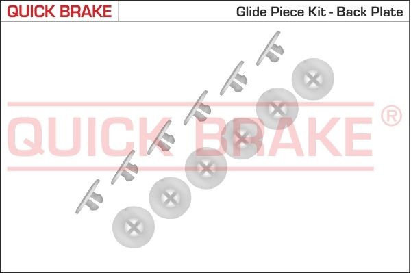 6858K Accessory Kit, brake shoes QUICK BRAKE 6858K review and test