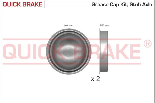 QUICK BRAKE 9822K Cap, wheel bearing PEUGEOT experience and price