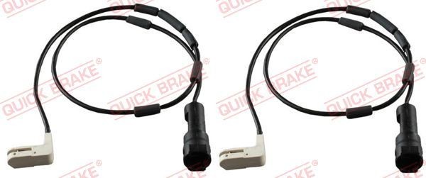 Great value for money - QUICK BRAKE Brake pad wear sensor WS 0124 A