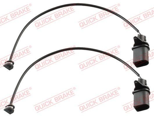 Original QUICK BRAKE Brake pad sensor WS 0211 A for AUDI A4