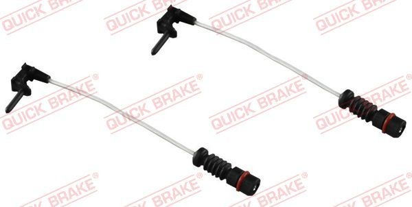 QUICK BRAKE Axle Kit Length: 112mm Warning contact, brake pad wear WS 0212 A buy