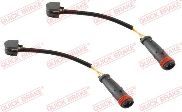 QUICK BRAKE Axle Kit Length: 119mm Warning contact, brake pad wear WS 0242 A buy