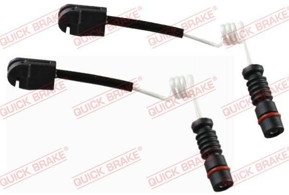 QUICK BRAKE Axle Kit Length: 105mm Warning contact, brake pad wear WS 0251 A buy