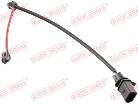 QUICK BRAKE Axle Kit Length: 345mm Warning contact, brake pad wear WS 0357 A buy
