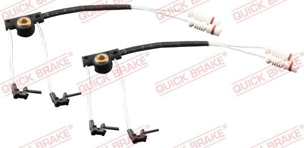 QUICK BRAKE WS 0422 A Brake pad wear sensor with holder, Axle Kit
