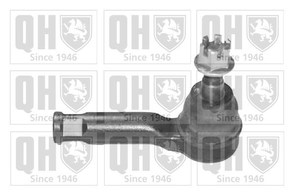 QUINTON HAZELL QR9933S Track rod end Cone Size 12,9 mm, Premium Kit+, with fastening material