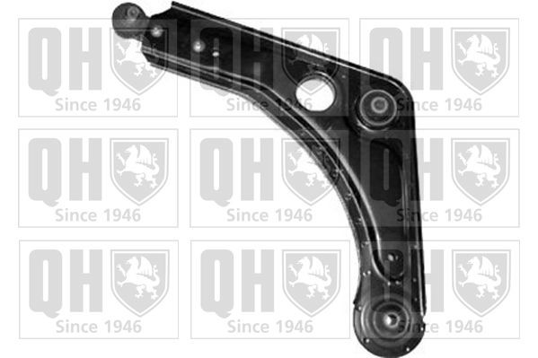 QUINTON HAZELL with rubber mount, with ball joint, Control Arm, Cone Size: 17 mm Cone Size: 17mm Control arm QSA1355S buy