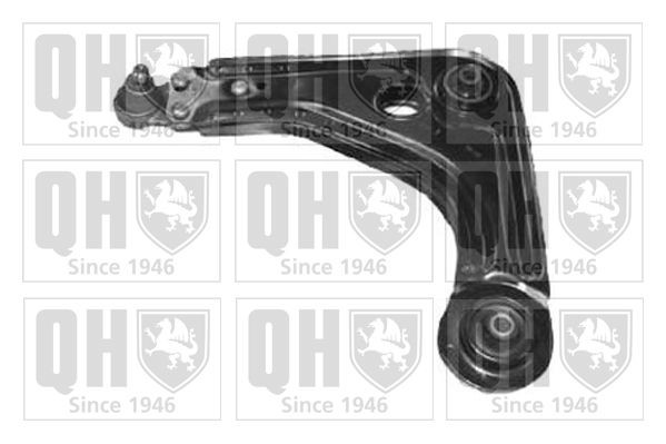 QUINTON HAZELL QSA1429S Suspension arm with rubber mount, with ball joint, Control Arm, Cone Size: 17,5 mm
